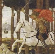 Sandro Botticelli Novella di Nastogio degli Onesti (mk36) USA oil painting reproduction
